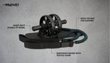 Power Ab-Roller + motstandsbånd heavy duty
