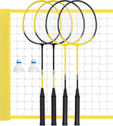 Badmintonspillsett for 4 spillere