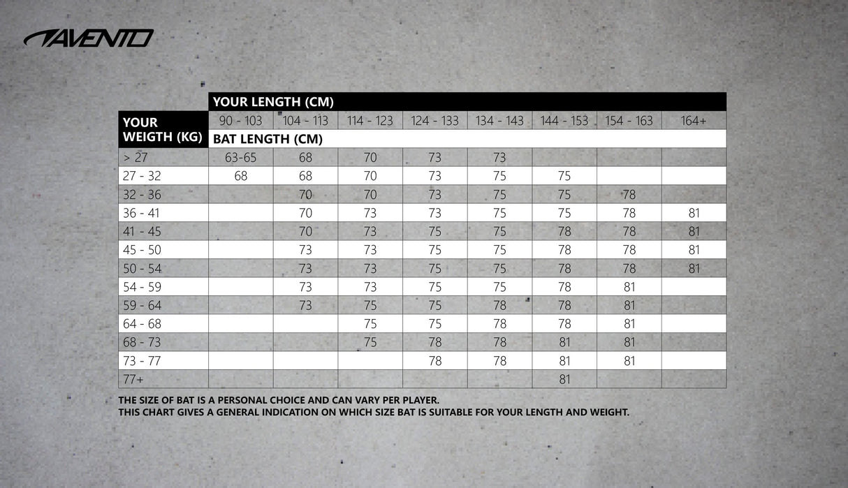Baseballkølle i tre 81 cm
