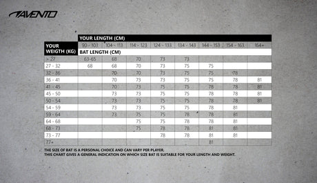 Baseballkølle i tre 81 cm