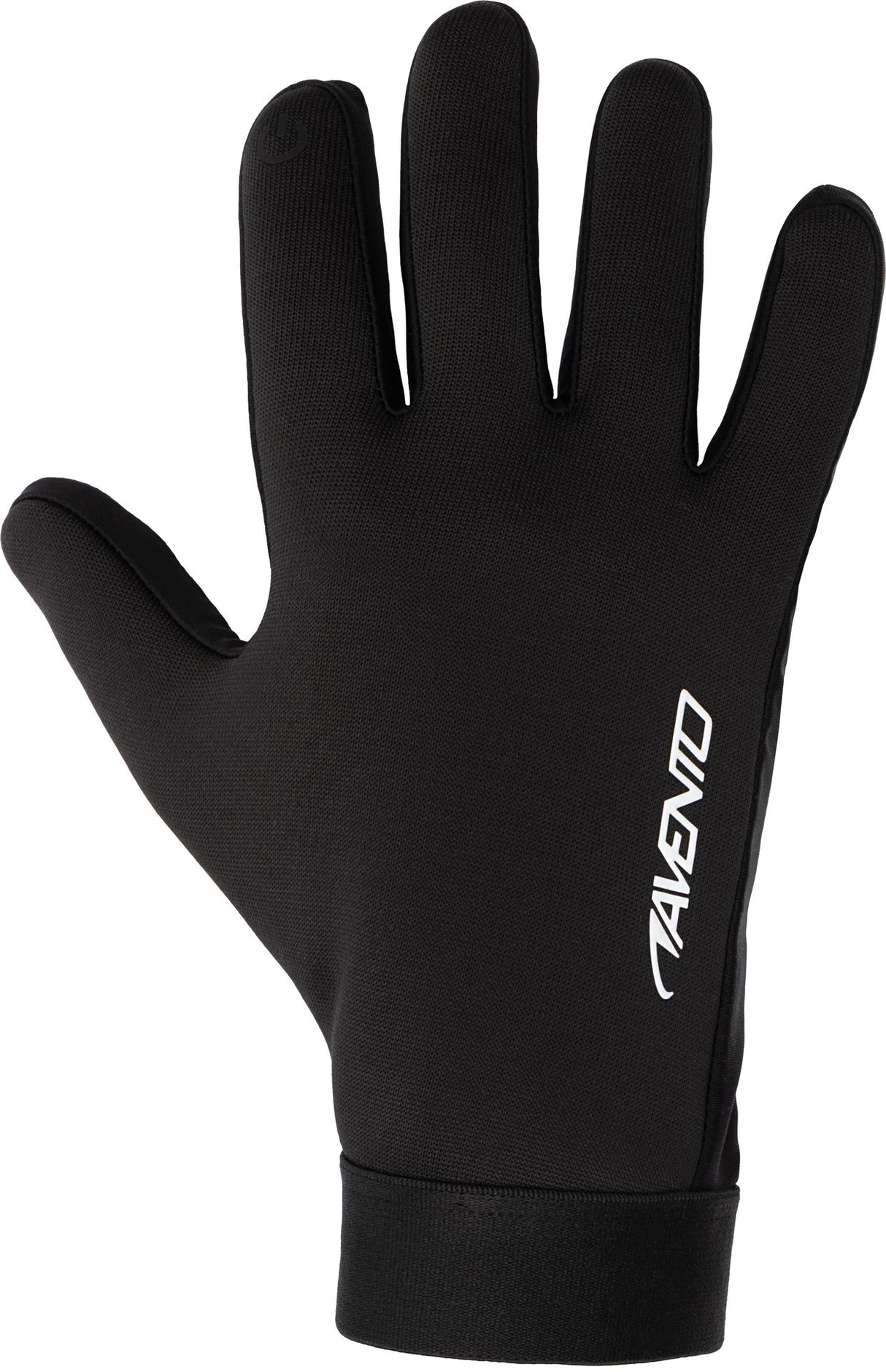 Football Gloves with Touchscreen Tip Black