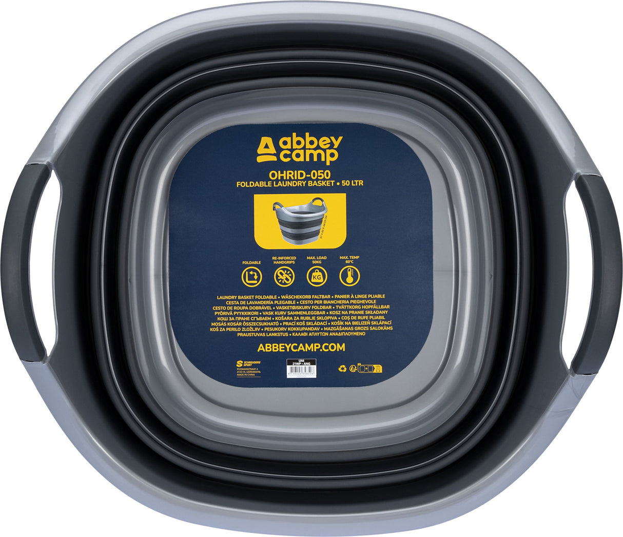 Vaskekurv Sammenleggbar OHRID-050