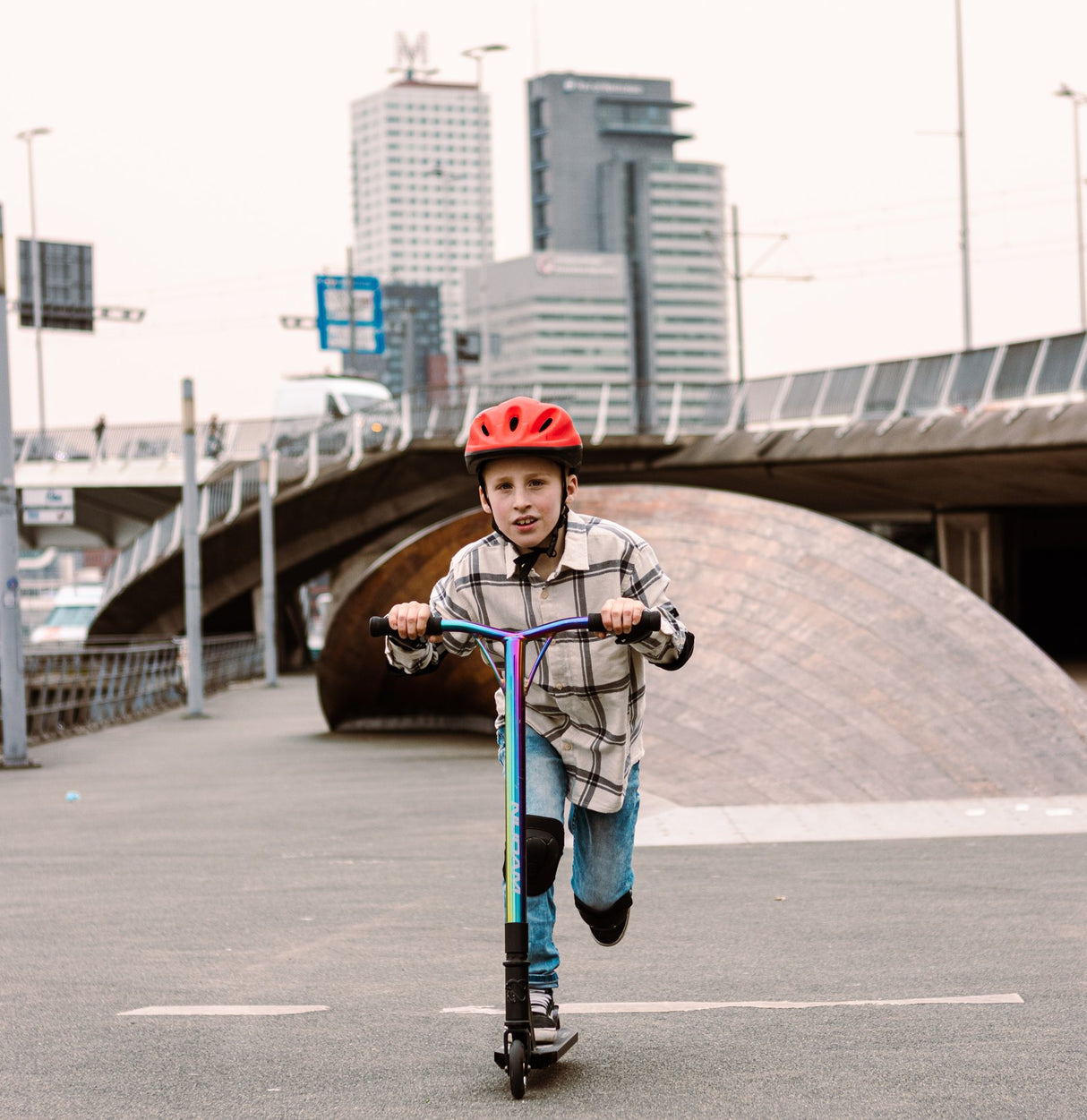 Stuntsparkesykkel Advanced Chrome Madness