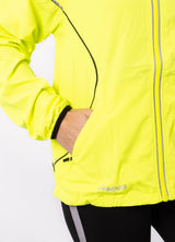 Løpejakke Neon Gul