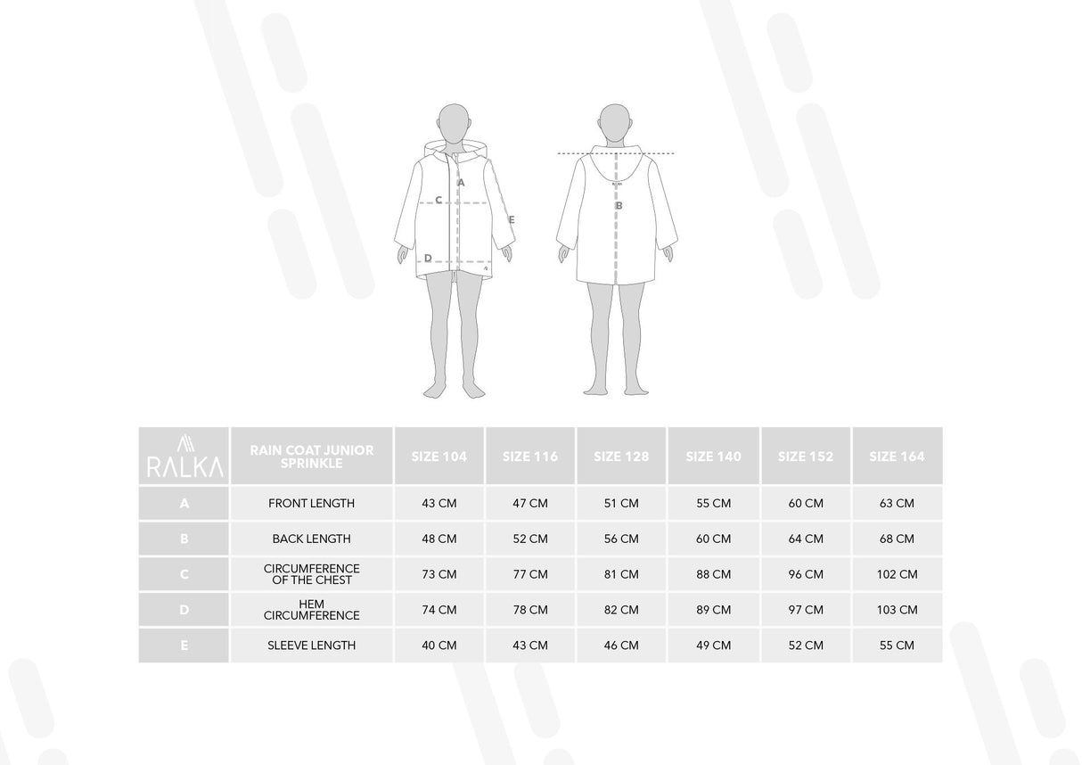 Regnfrakk Junior Dryss