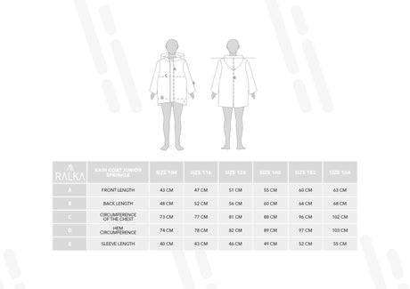 Regnfrakk Junior Dryss
