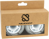 Inline Skate Wheel Set - 72x24 mm - 4pcs - Silver