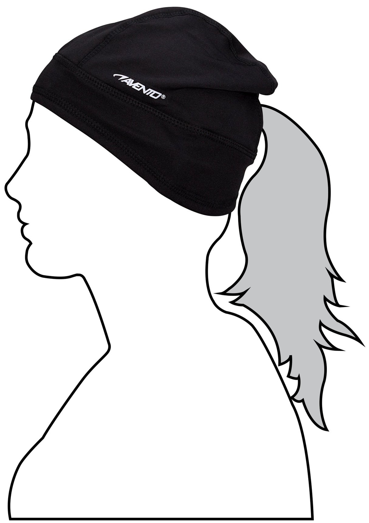Sportslue Basic svart