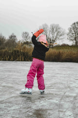 Ice Hockey Skates Adjustable Hardboot - Flutzy Cream