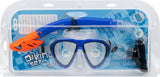 Dykkermaske med snorkel silikon Senior