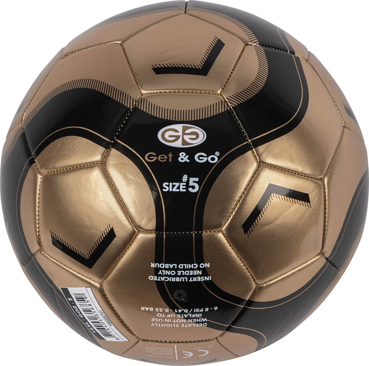 Fotball Størrelse 5 Gull Linje
