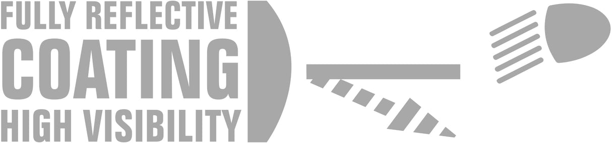 Refleksjakke med Hette Junior Full Refleks
