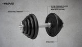 Justerbar Dumbbell Stål 15 Kg