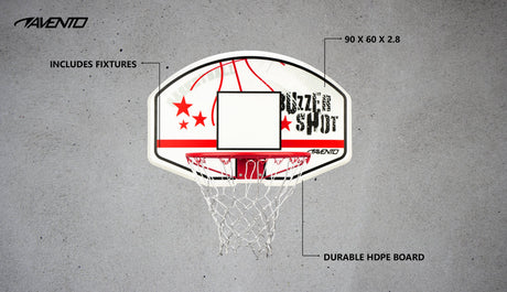 Basketballbrett + Kurv + Nett BuzzerShot