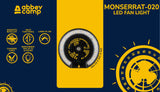 2-i-1 LED-lys med Vifte MONSERRAT-020