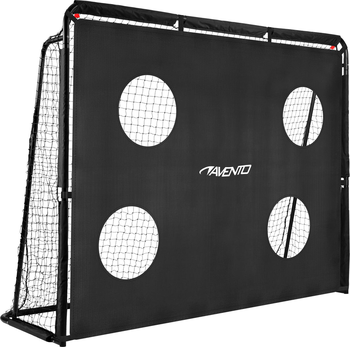 Fotballmål Stål m/ Målskive 220 x 170 x 76 cm