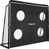 Fotballmål Stål m/ Målskive 220 x 170 x 76 cm