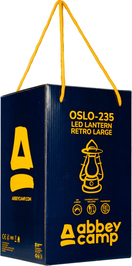 LED Lanterne Retro Stor OSLO-279