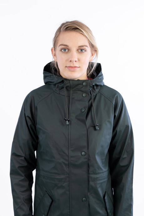 Regnfrakk Dame Tåke