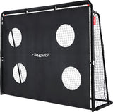 Fotballmål Stål m/ Målskive 220 x 170 x 76 cm