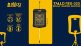 Solcelledusj for Camping 20 Liter TALLOIRES-020