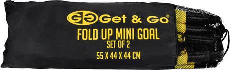 Fotballmål Sett med 2 - 55 x 44 x 44 cm