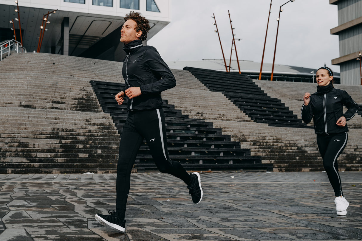 Running Trousers Men Reflective Stripe