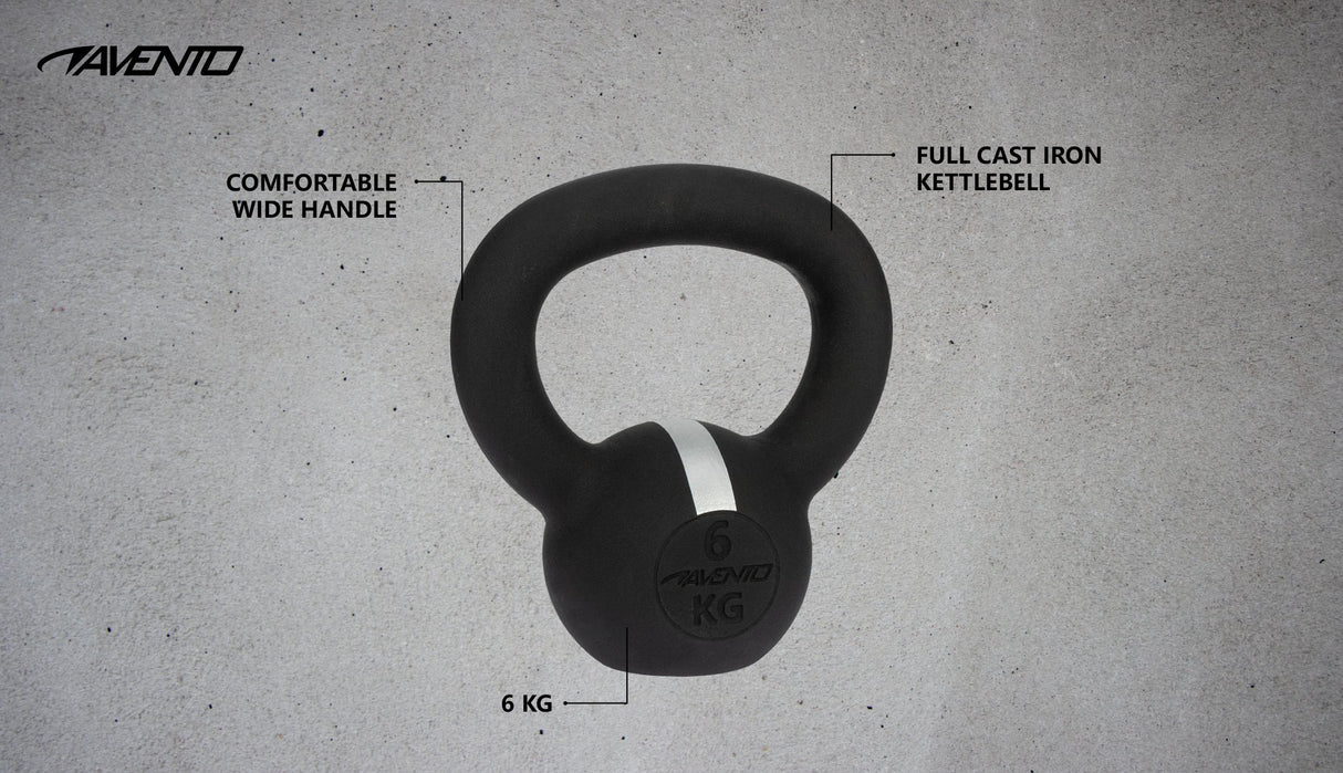 Kettlebell støpejern 6 kg