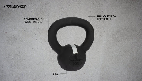 Kettlebell støpejern 6 kg