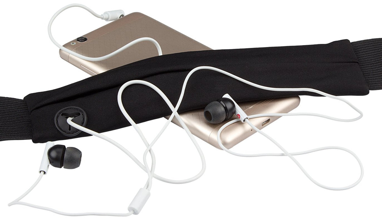 Sportsbelte med Lomme Basic Black