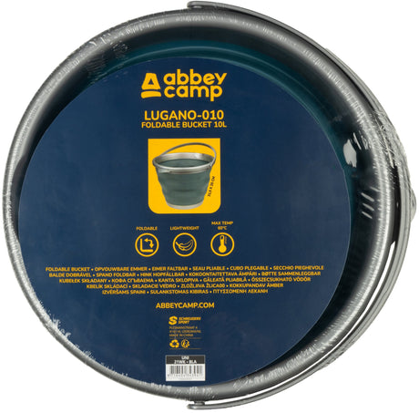 Sammenleggbar bøtte 10 Liter LUGANO-010