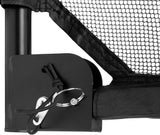 Fotballmål Stål Sett med 2 90x60x60