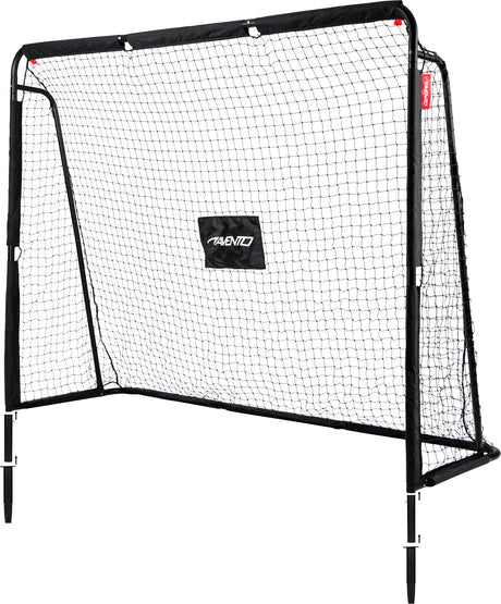 Fotballmål i stål med måltavle 220 x 170 x 76 cm