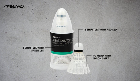 4 Badmintonfjær LED