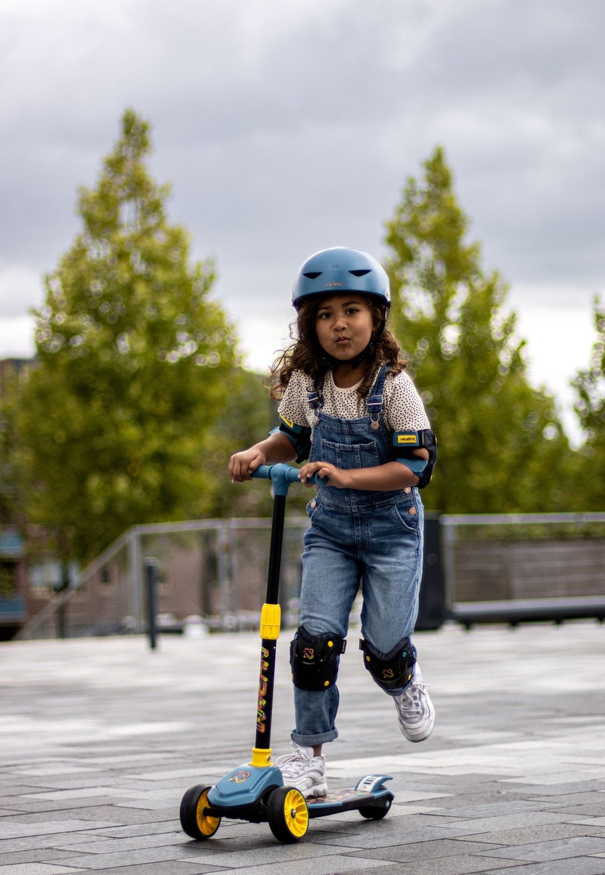 Tri-scooter med brede hjul Boulevard Ranger