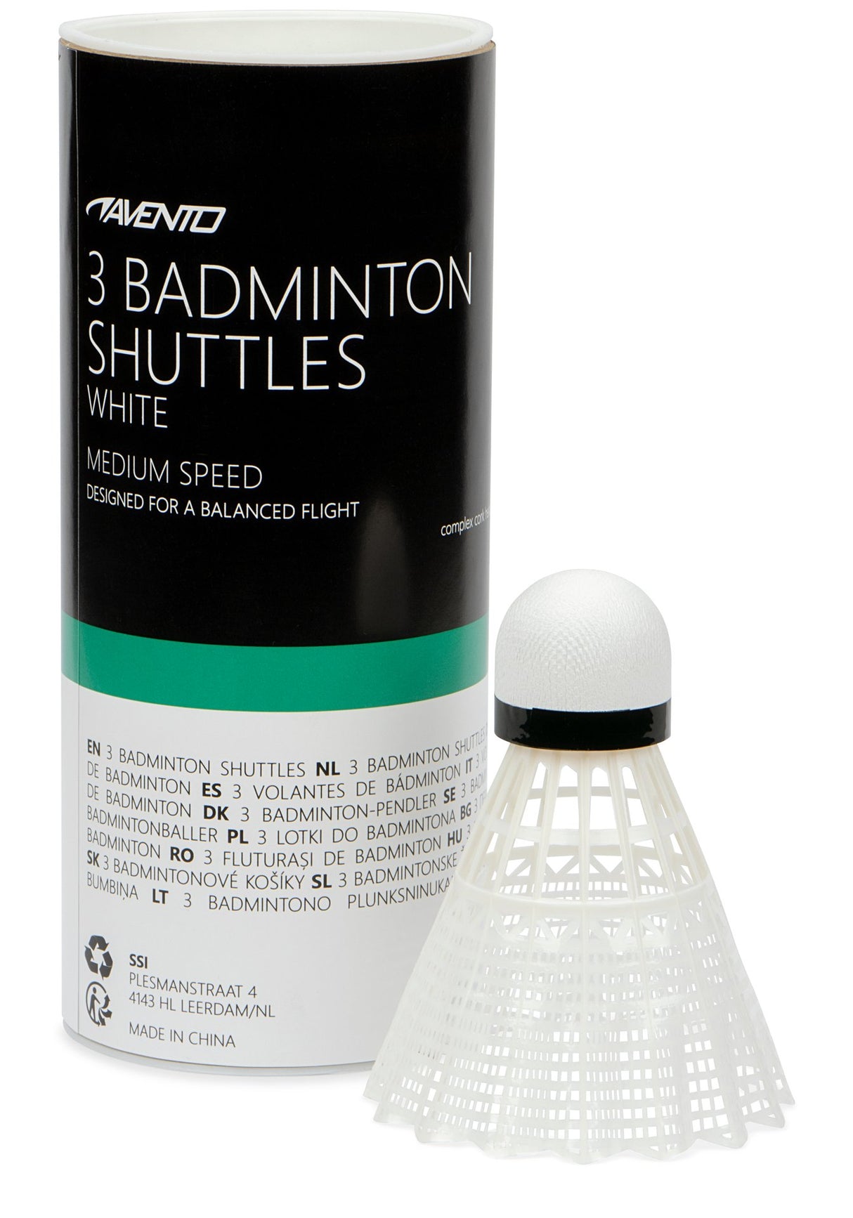 3 Badmintonballer Kompleks kork