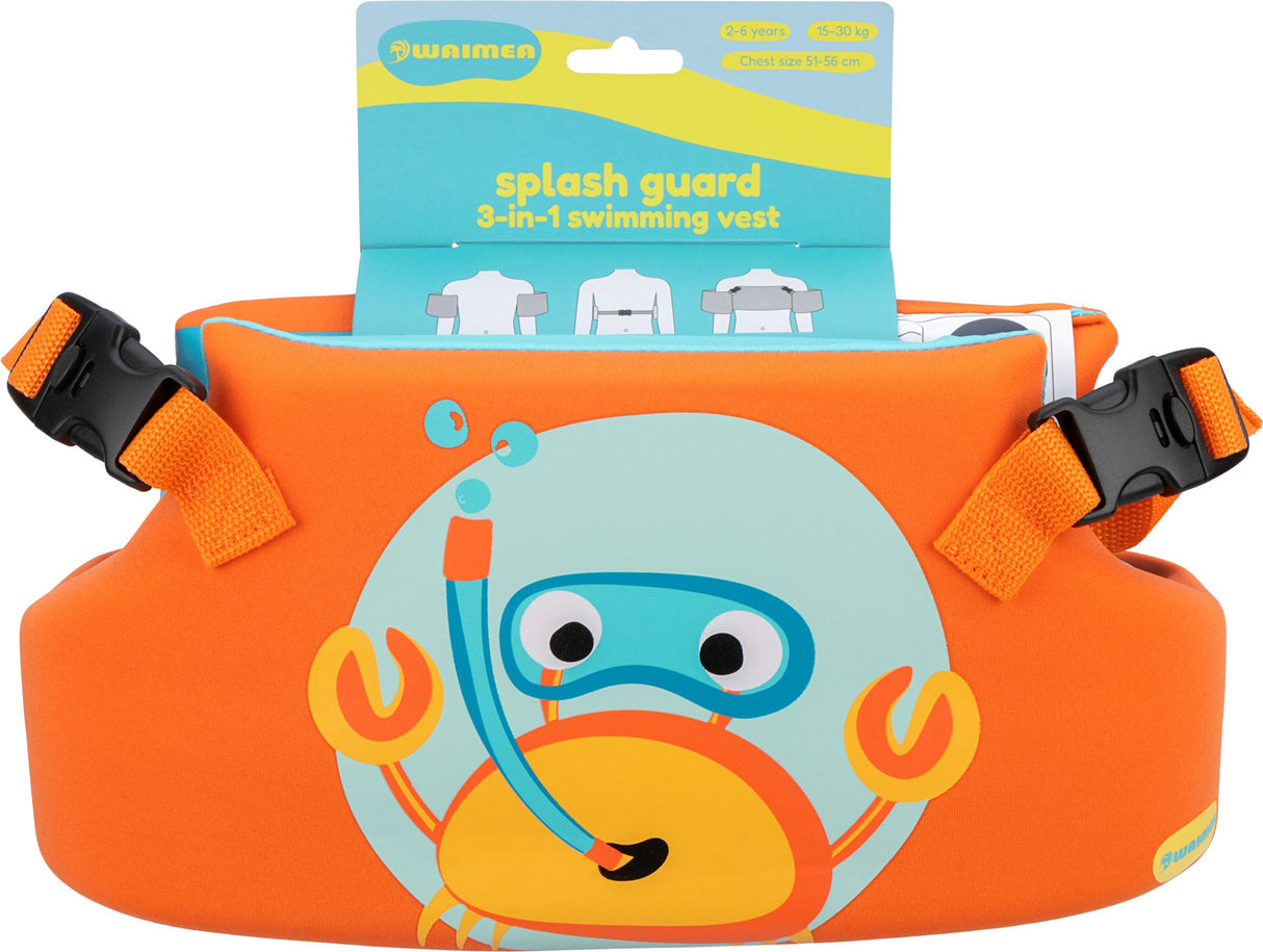 3-i-1 Splash Guard 2-6 år 15-30 kg Kimo