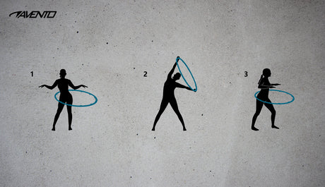 Fitness Hula Hoop skum 1,2 kg