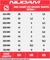 Ishockeykøyter Deluxe Arctic Chill