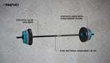 Justerbart vektstangsett 20 kg