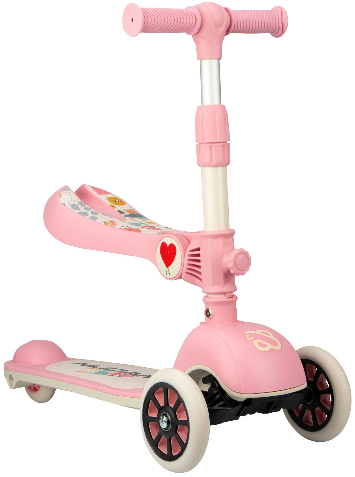 Tri-scooter med sete Celestial Rider