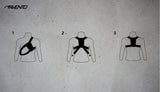 Holdnings-/Skulderkorrigerer Justerbar