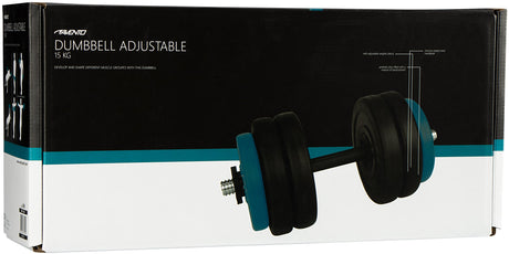 Justerbar Dumbbell Syntetisk 15 kg