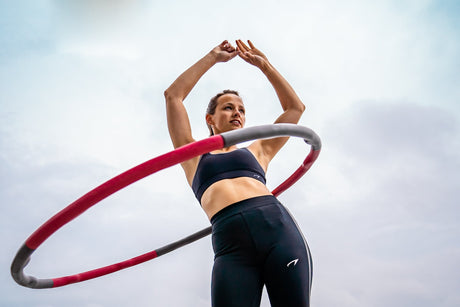 Fitness Hula Hoop skum 1,2 kg