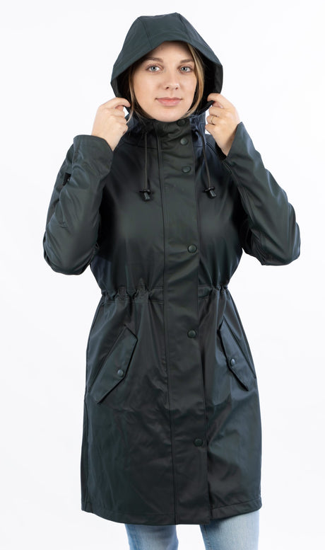 Regnfrakk Dame Tåke