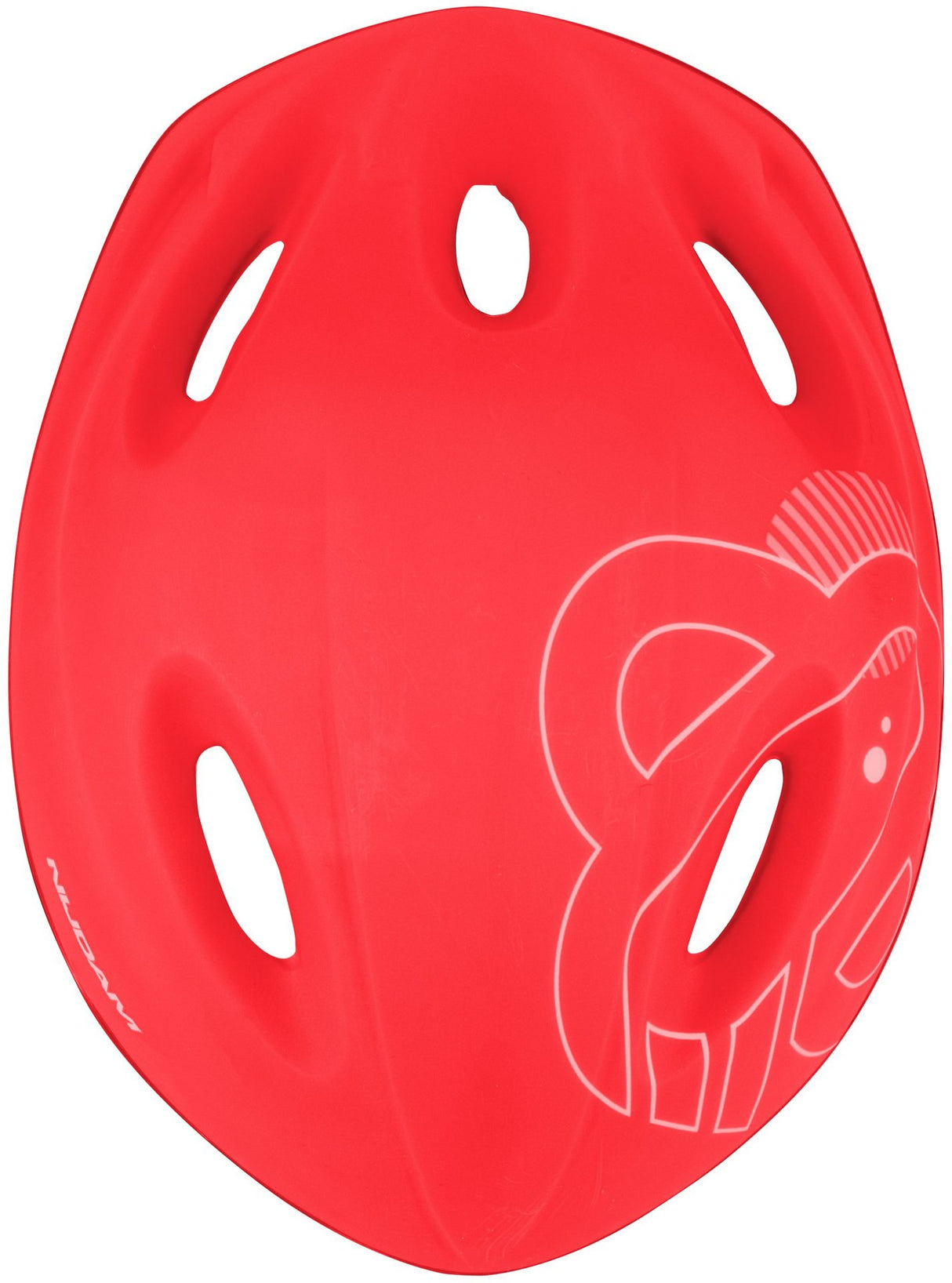 Juniorhjelm Raging Red