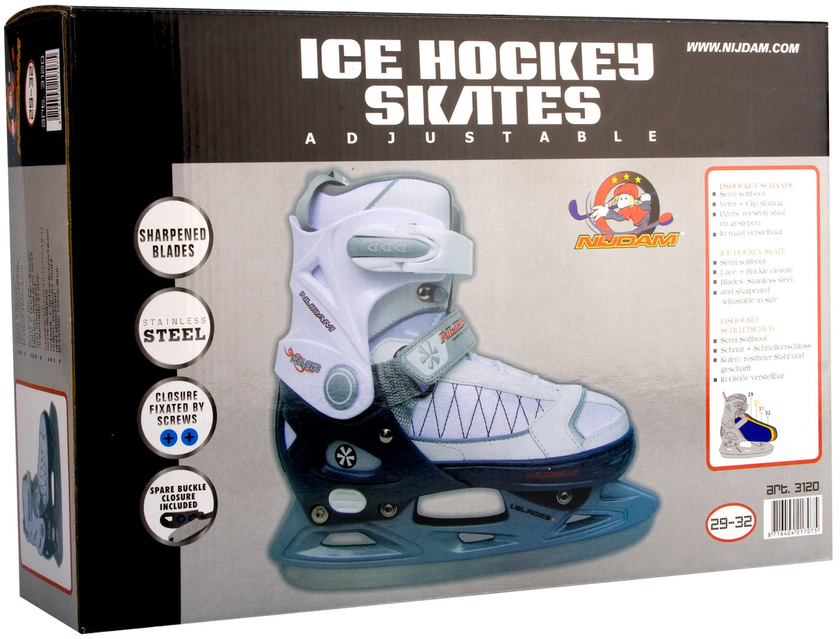 Ishockeyskøyte Semimyk Støvel Justerbar - Snow Skate