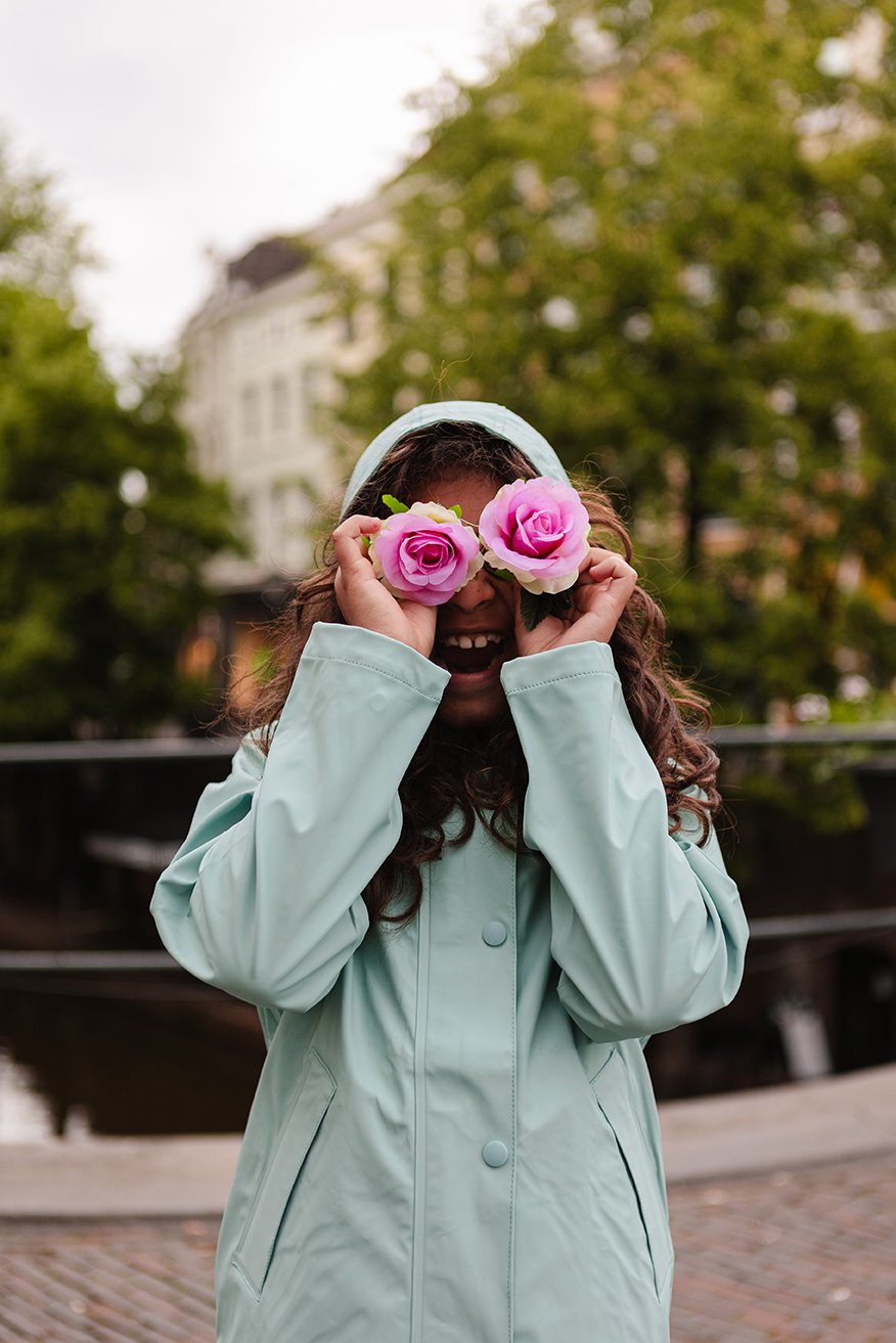 Regnfrakk Junior Dryss