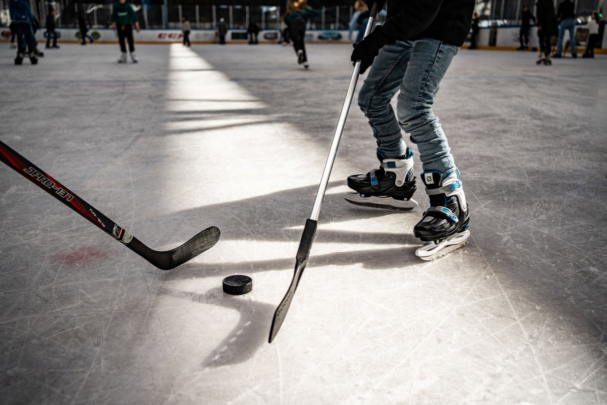Ishockey Puck Svart