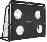 Fotballmål i stål med måltavle 160 x 120 x 60